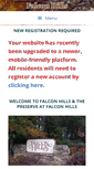 Mobile Screenshot of falconhills.org